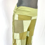 HIKARI／SALE／Khaki Patchwork wide pants