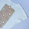 CICADA／Isramic Pettern T-Shirt フレンチスリーブ (L)