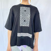 CICADA ／Isramic Pettern T-shirt ／BLACK