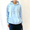 Shan Dra ／ Pullover Hoodie  ／ Sky Blue