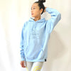 Shan Dra ／ Pullover Hoodie  ／ Sky Blue