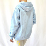 Shan Dra ／ Pullover Hoodie  ／ Sky Blue