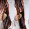 HAILA JEWERLY ／ Heart Brass Pierce　　(受注制作)