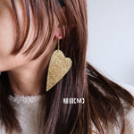 HAILA JEWERLY ／ Heart Brass Pierce　　(受注制作)