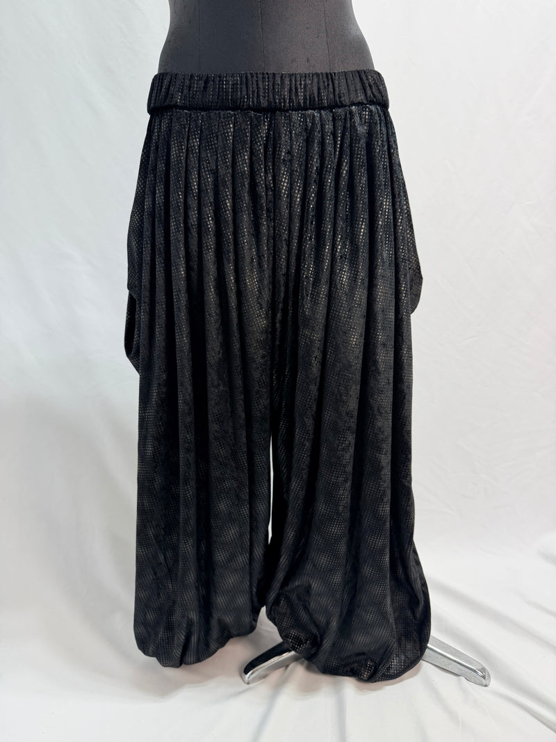 Side open Harem Pants ／ BLACK 3type – AXELICA