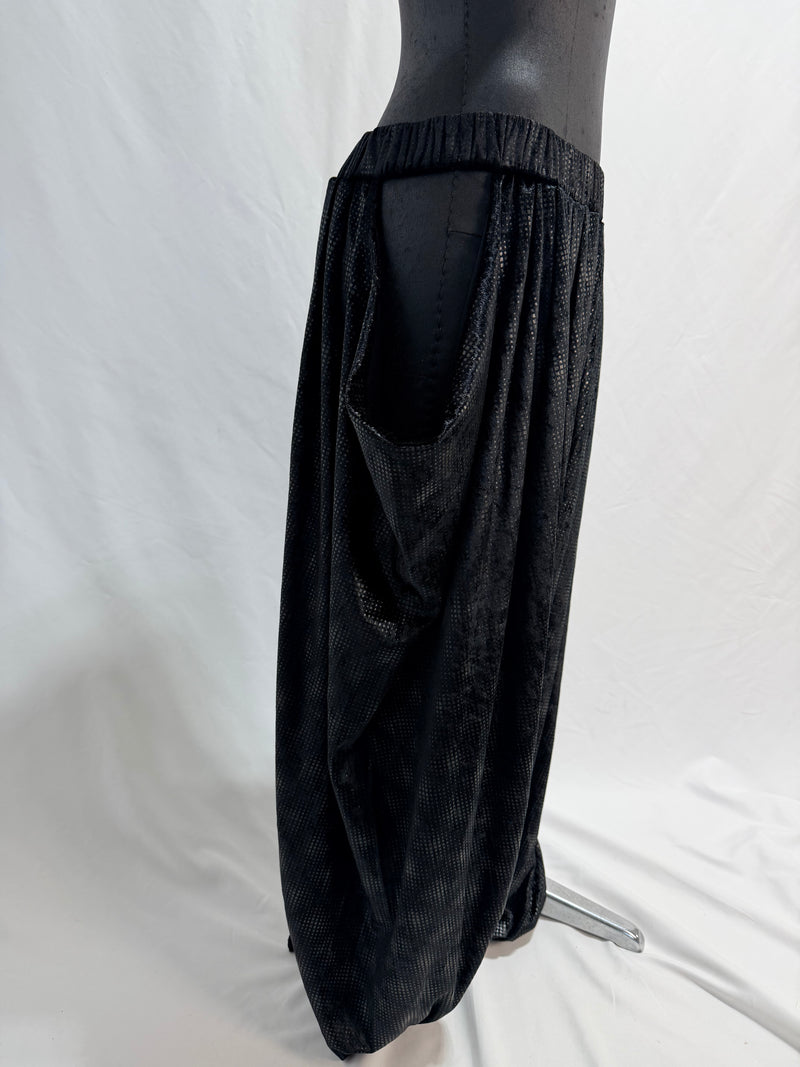 Side open Harem Pants ／ BLACK 3type – AXELICA