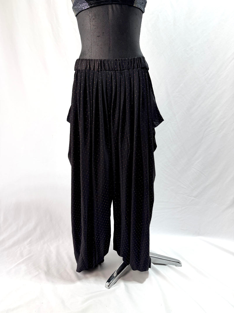 Side open Harem Pants ／ BLACK 3type – AXELICA