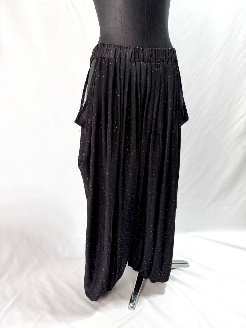 CNLS ハーレムスタイルパンツ ブラック Side open Harem Pants ／ BLACK 3type – AXELICA