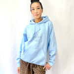 Shan Dra ／ Pullover Hoodie  ／ Sky Blue