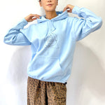 Shan Dra ／ Pullover Hoodie  ／ Sky Blue