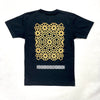 CICADA／Isramic pettern Back print T-shirt ／BLACK