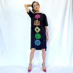 CICADA／Geometric & Isramic Pattern Long T-shirt