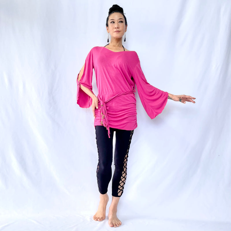 HIKARI／SALE／KIMONO mini dress