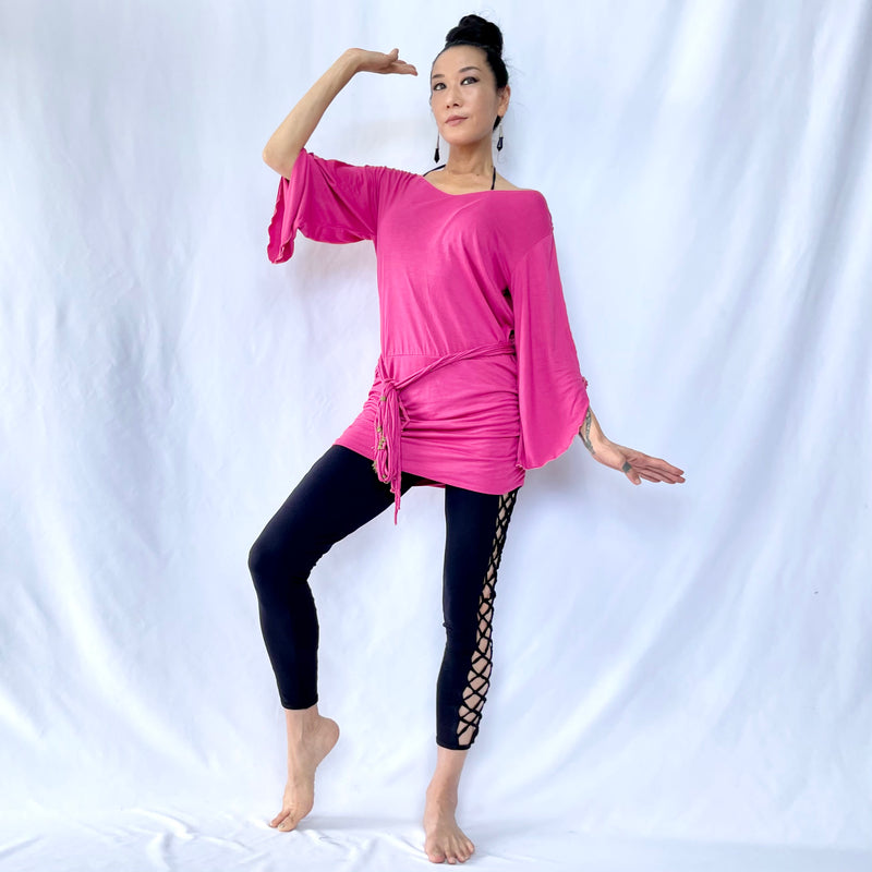 HIKARI／SALE／KIMONO mini dress