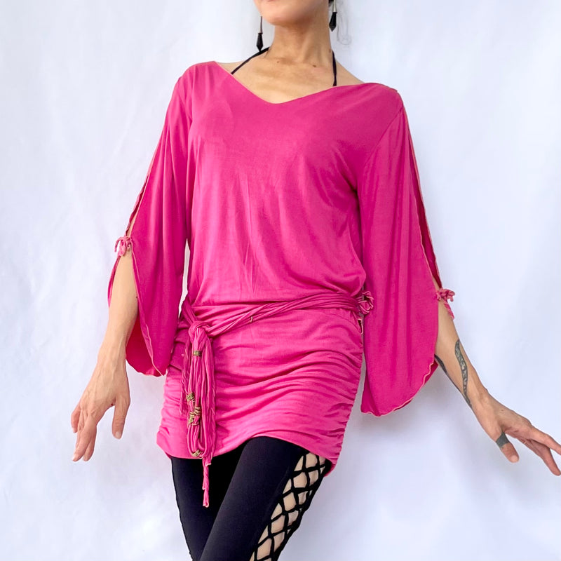 HIKARI／SALE／KIMONO mini dress