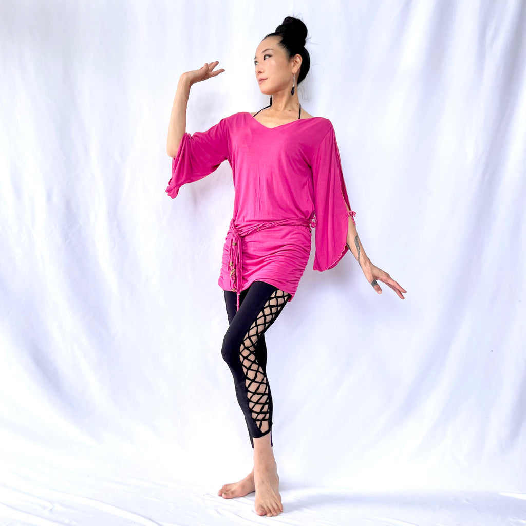 HIKARI／SALE／KIMONO mini dress