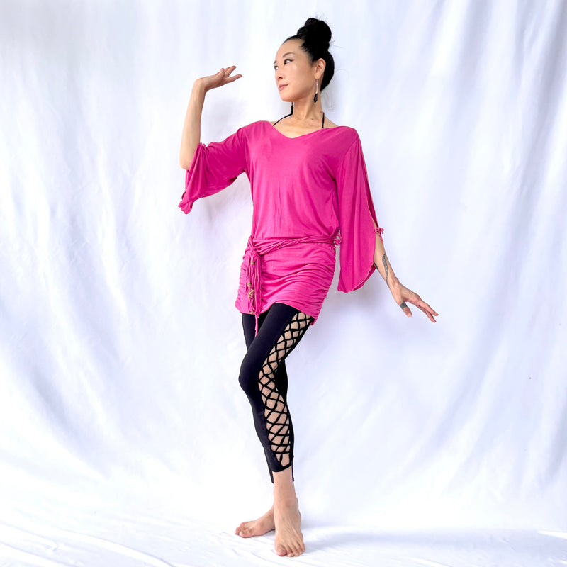 HIKARI／SALE／KIMONO mini dress