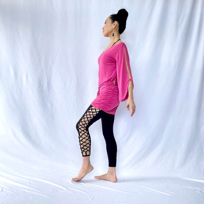 HIKARI／SALE／KIMONO mini dress