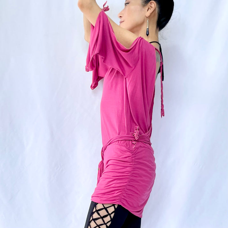 HIKARI／SALE／KIMONO mini dress
