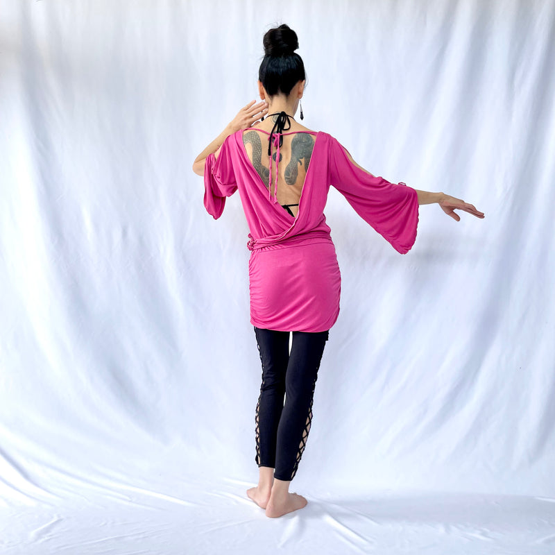 HIKARI／SALE／KIMONO mini dress