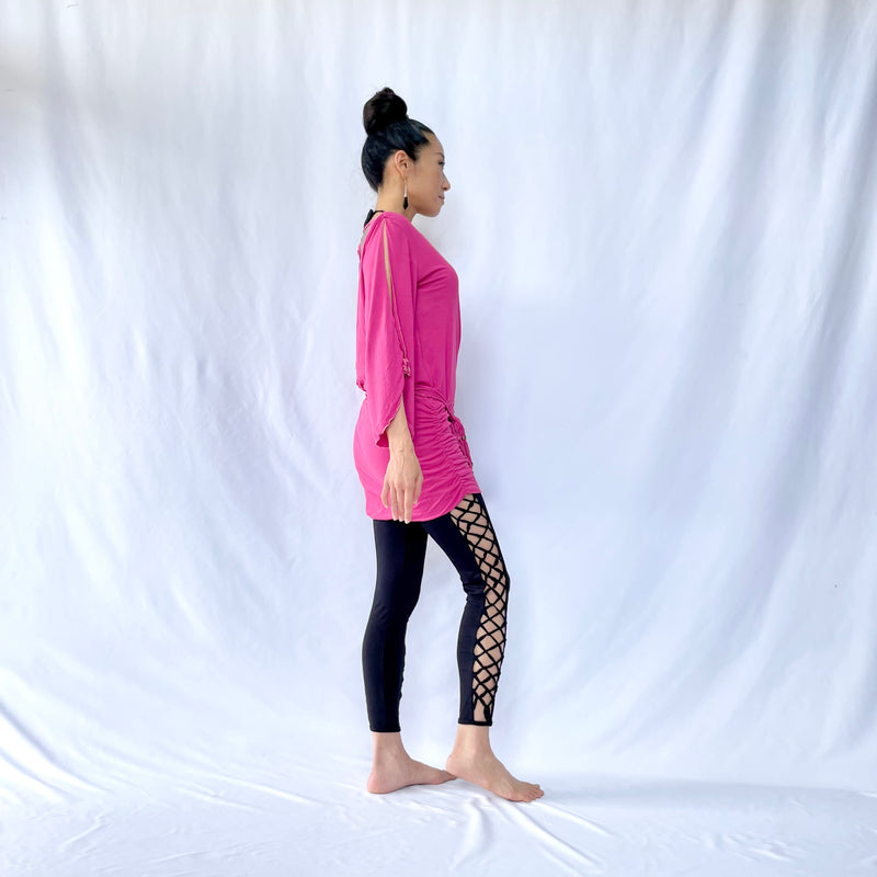 HIKARI／SALE／KIMONO mini dress