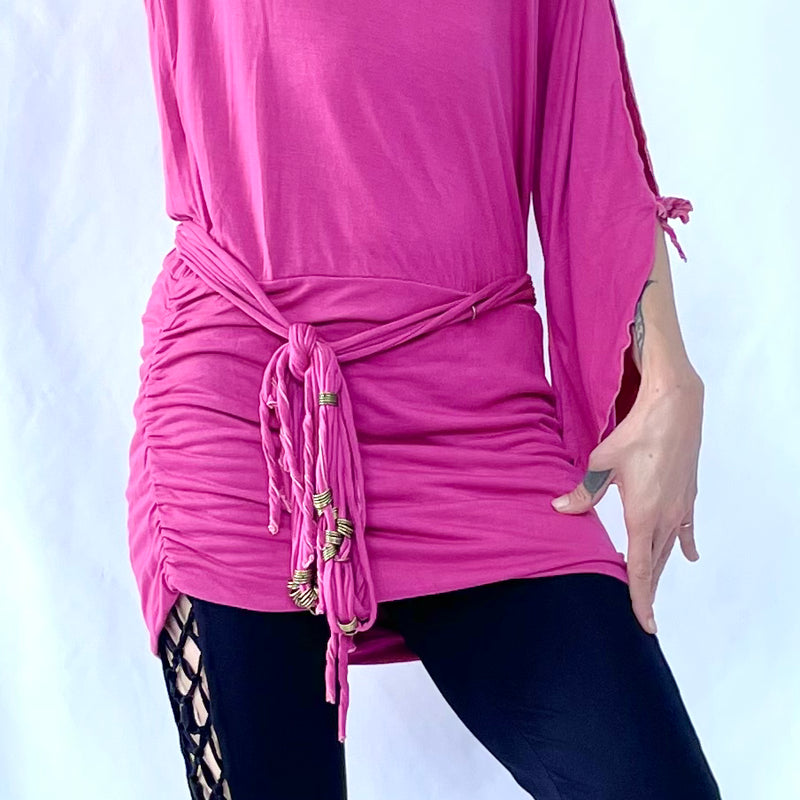 HIKARI／SALE／KIMONO mini dress