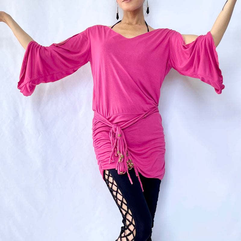 HIKARI／SALE／KIMONO mini dress