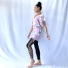 HIKARI／SALE／Daisy Print Kimono Mini Dress