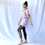 HIKARI／SALE／Daisy Print Kimono Mini Dress