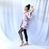 HIKARI／SALE／Daisy Print Kimono Mini Dress