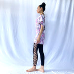 HIKARI／SALE／Daisy Print Kimono Mini Dress