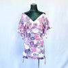 HIKARI／SALE／Daisy Print Kimono Mini Dress