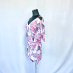 HIKARI／SALE／Daisy Print Kimono Mini Dress