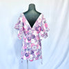 HIKARI／SALE／Daisy Print Kimono Mini Dress