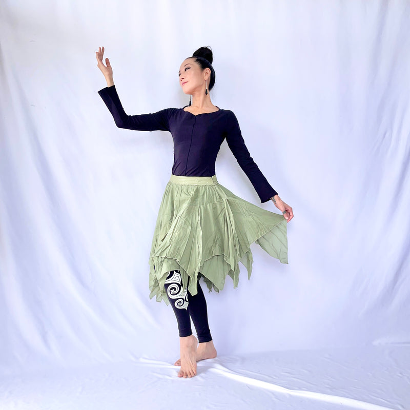 HIKARI／SALE／Ainu Belt Asymmetry skirt
