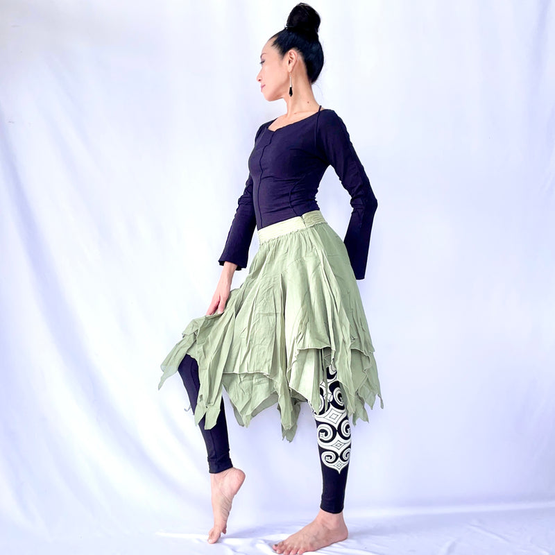 HIKARI／SALE／Ainu Belt Asymmetry skirt