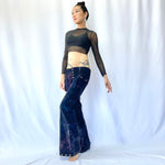 HIKARI／SALE／6 Pocket flare pants<Tie dye>
