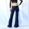 HIKARI／SALE／6 Pocket flare pants<Tie dye>