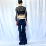 HIKARI／SALE／6 Pocket flare pants<Tie dye>