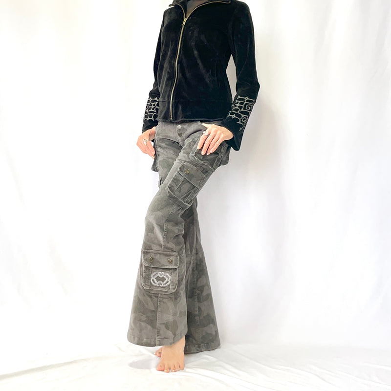 HIKARI／SALE／Cargo Flare Pants
