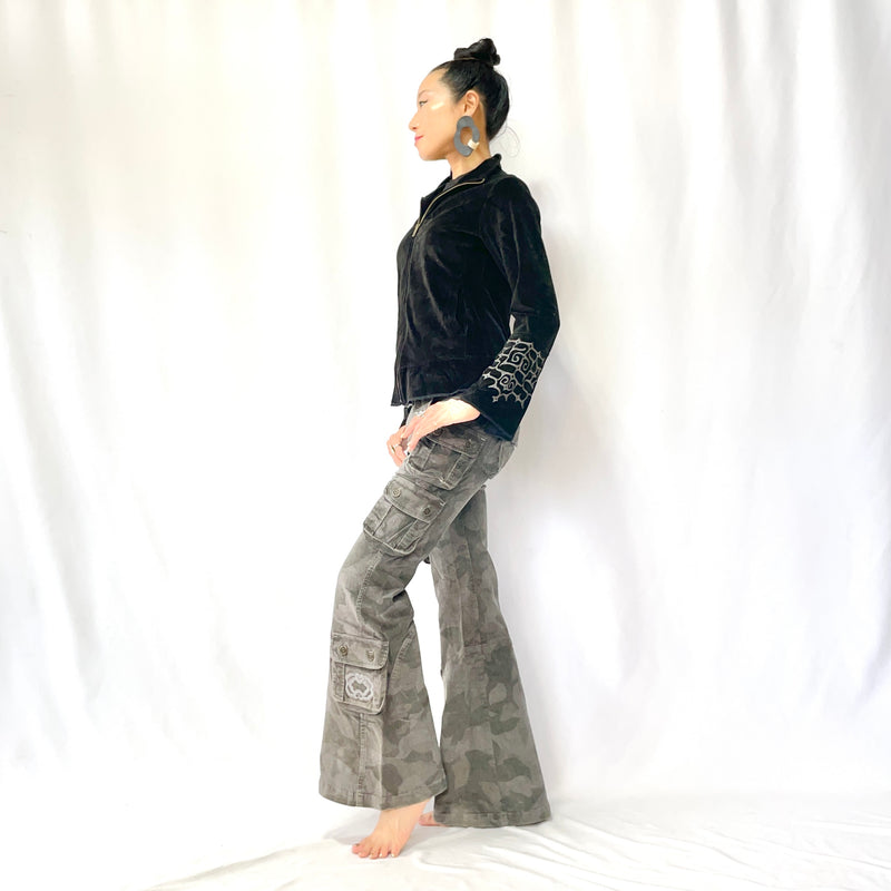 HIKARI／SALE／Cargo Flare Pants