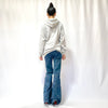 HIKARI／SALE／Organic stretch denim 10 pocket flare pants