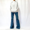 HIKARI／SALE／Organic stretch denim 10 pocket flare pants