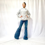 HIKARI／SALE／Organic stretch denim 10 pocket flare pants