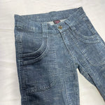 HIKARI／SALE／Organic stretch denim 10 pocket flare pants