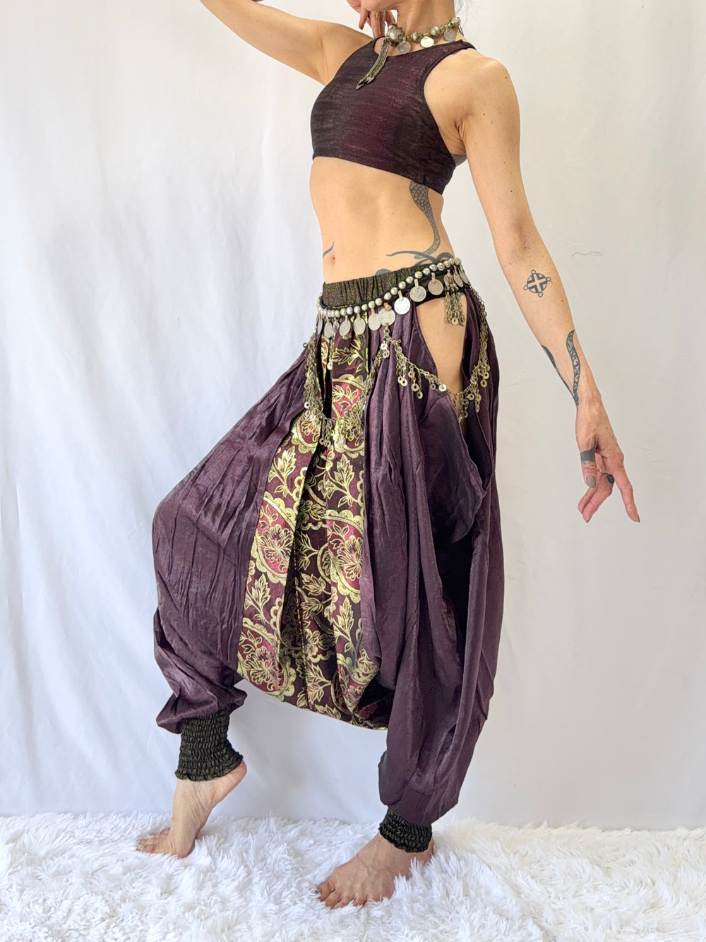 BROWN SATIN