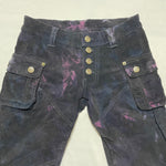 HIKARI／SALE／6 Pocket flare pants<Tie dye>