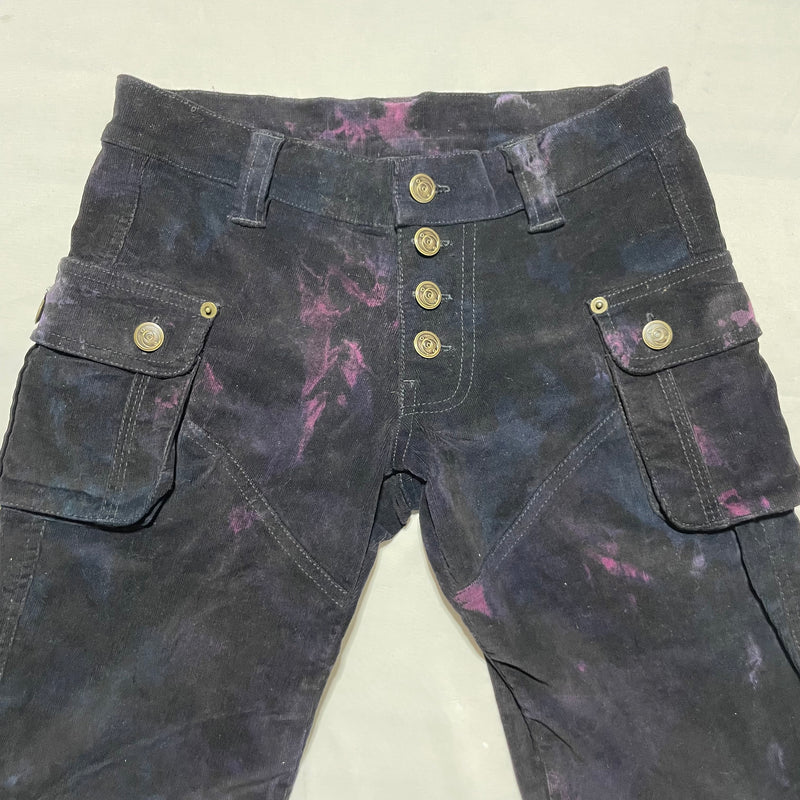 HIKARI／SALE／6 Pocket flare pants<Tie dye>