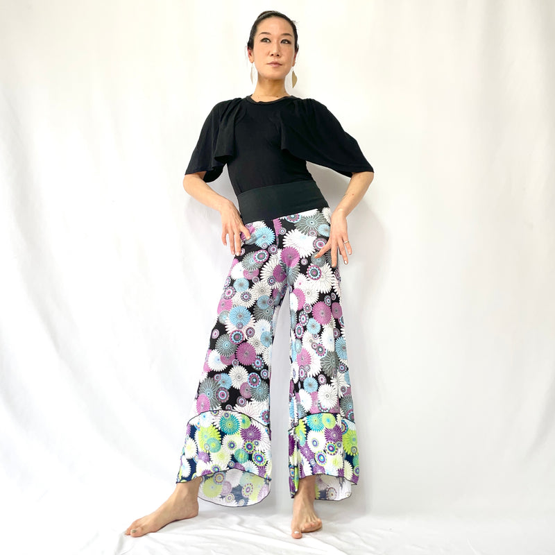 HIKARI／SALE／Daisy print pants