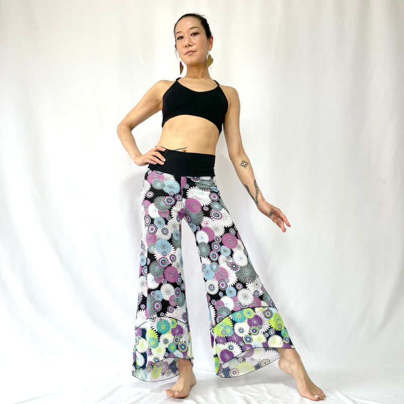 HIKARI／SALE／Daisy print pants
